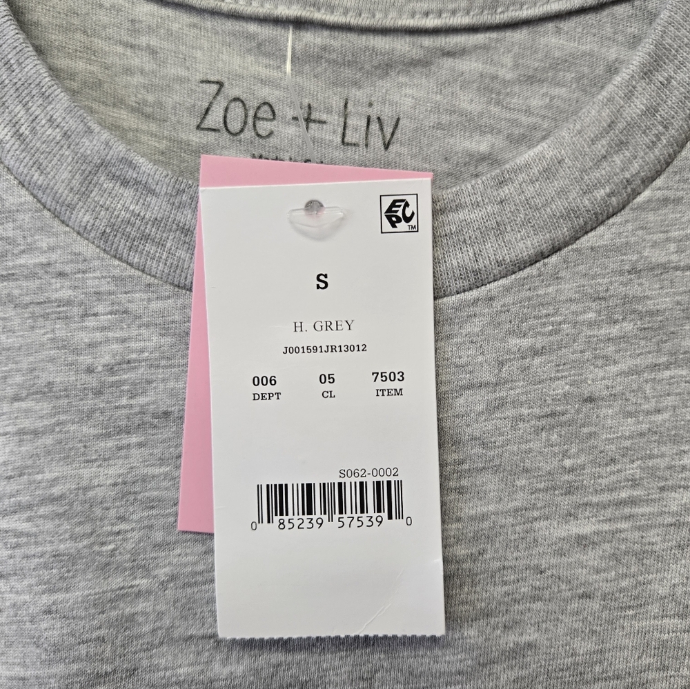 ZOE + LIV Take Care of Each Other Short Sleeve Graphic T-Shirt - Picture 6 of 7